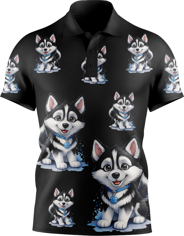 Hero Husky Men's Short Sleeve Polo