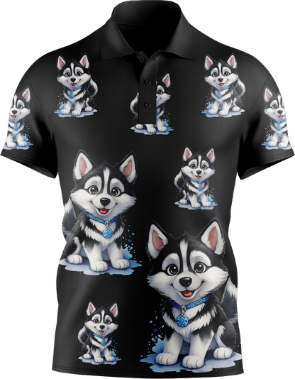 Hero Husky Men's Short Sleeve Polo