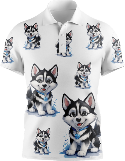 Hero Husky Men's Short Sleeve Polo