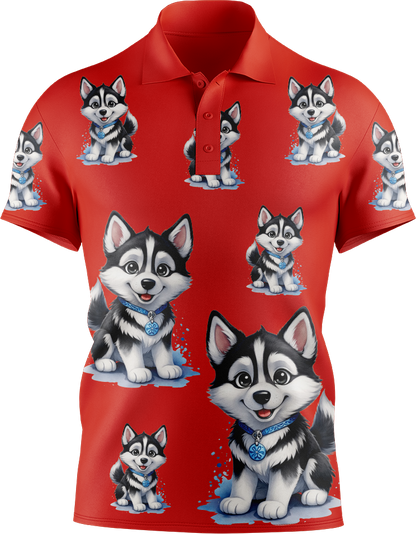 Hero Husky Men's Short Sleeve Polo