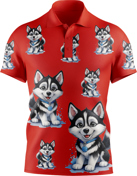 Hero Husky Men's Short Sleeve Polo