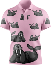 Sassy SeaLion Men's Short Sleeve Polo 2