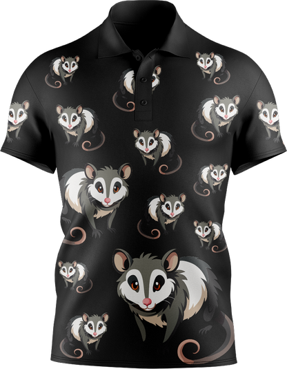 Pesky Possum Men's Short Sleeve Polo