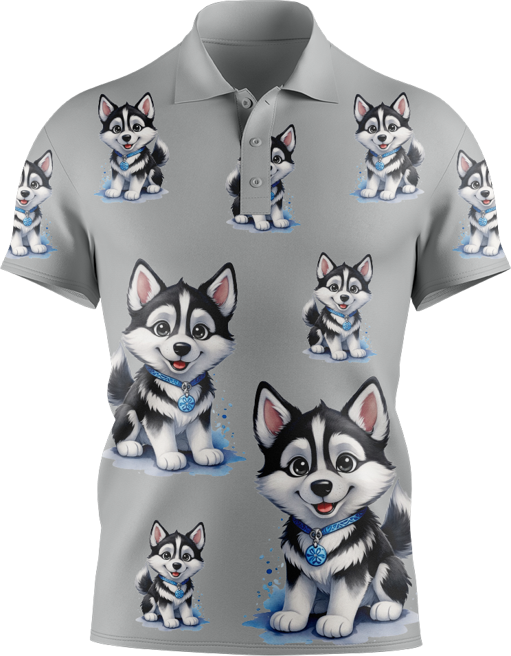Hero Husky Men's Short Sleeve Polo