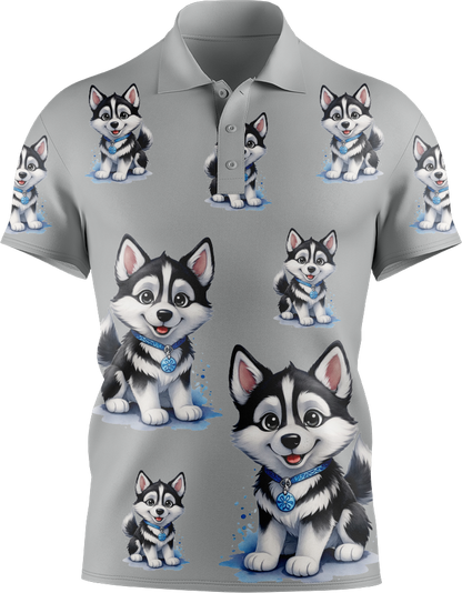 Hero Husky Men's Short Sleeve Polo