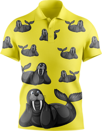 Sassy SeaLion Men's Short Sleeve Polo 3