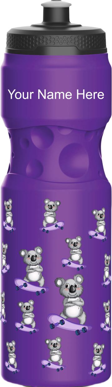 Skater Koala Water Bottles