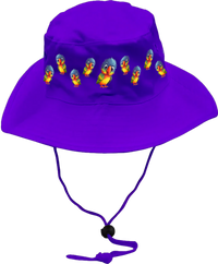 Rainbow Lorikeet  Wide Brim Hat 12