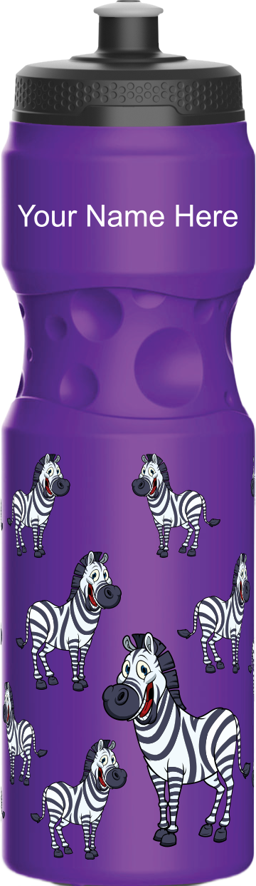 Ziva Zebra Water Bottles