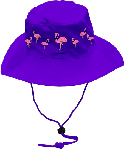 Flamingo Wide Brim Hat