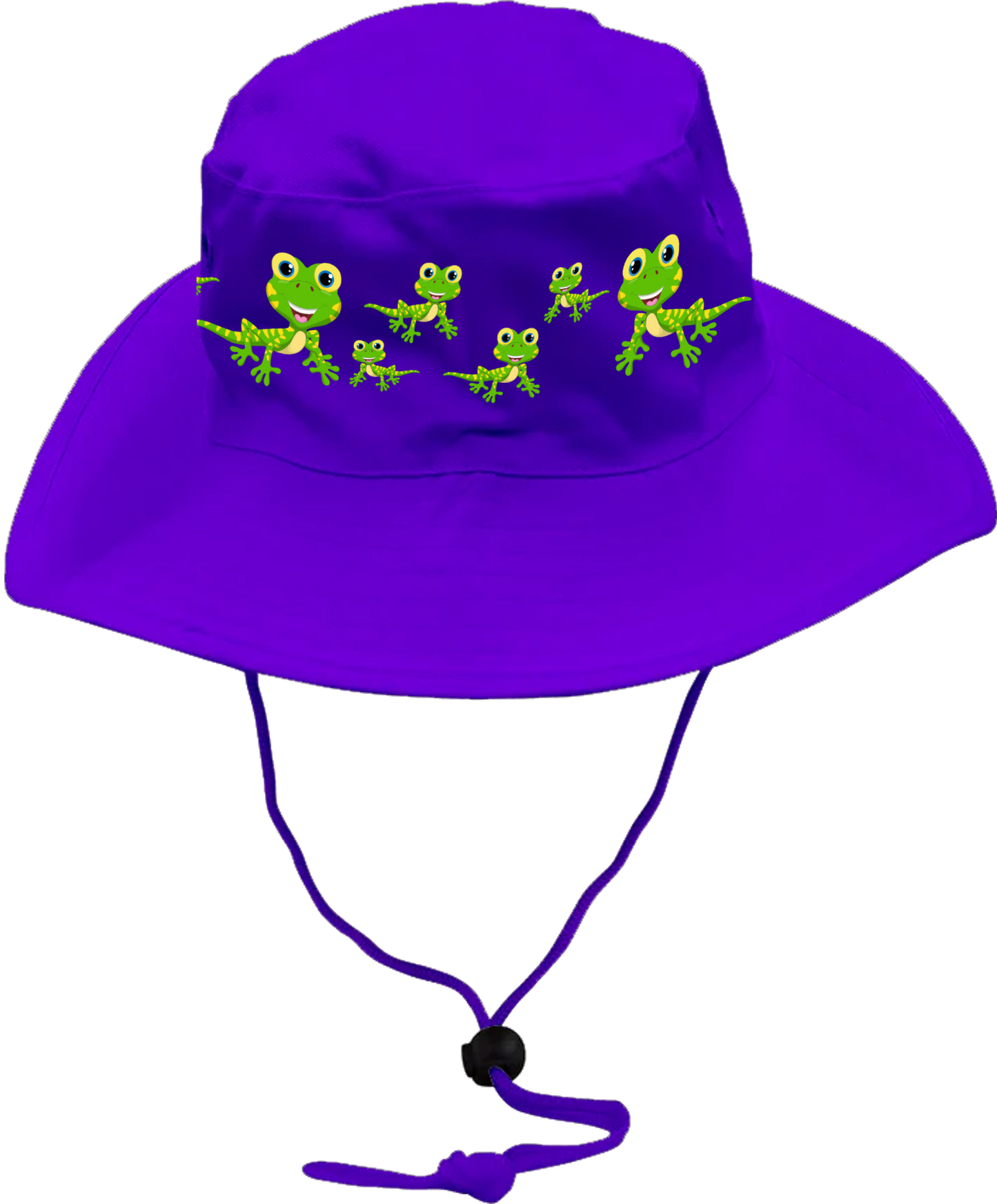 Indigenous Gecko Wide Brim Hat