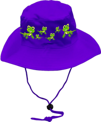 Indigenous Gecko Wide Brim Hat 12