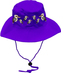 Indigenous Kooky Kookaburra Wide Brim  Hat 17