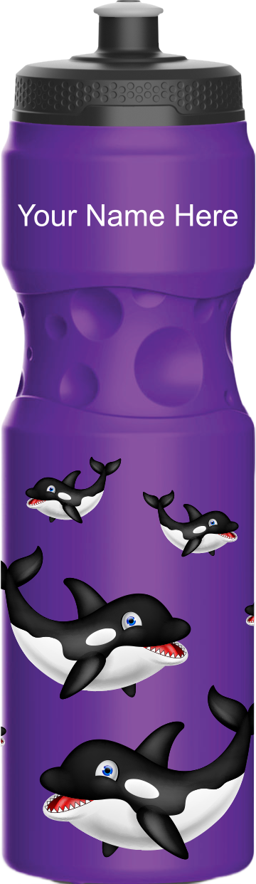 Orca Whale Water Bottle