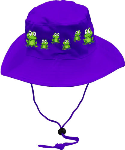 Freaky Frog Wide Brim Hat