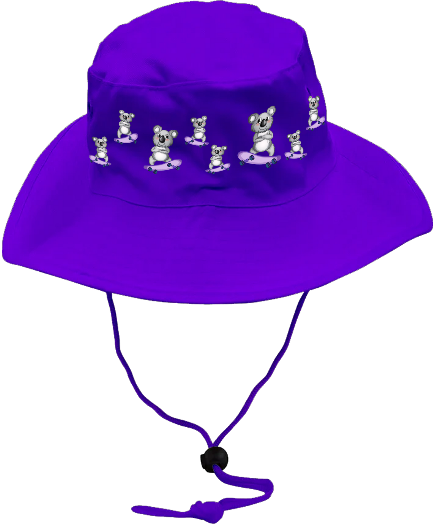 Skater Koala Wide Brim Hat