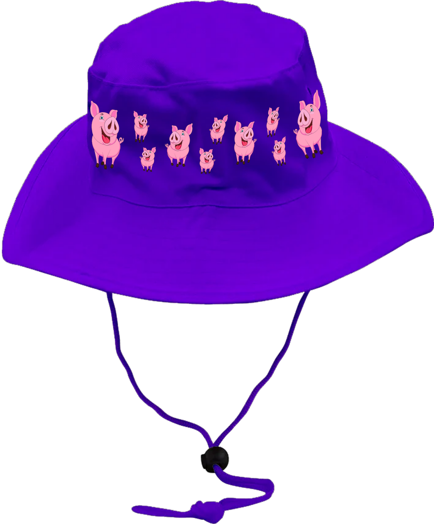 Percy Piggy Wide Brim Hat