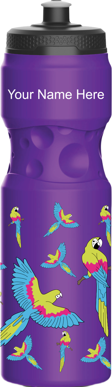 Majestic Macaw Water Bottles