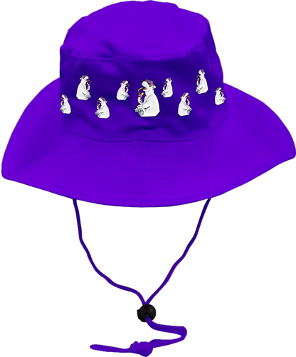 Ice Bear Wide Brim  Hat