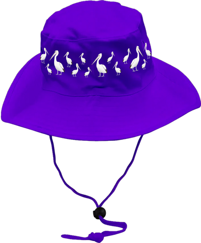 Pesky Pelican Wide Brim Hat