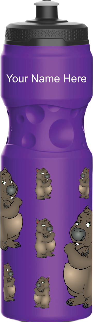Wally Wombat Drink Water Bottles