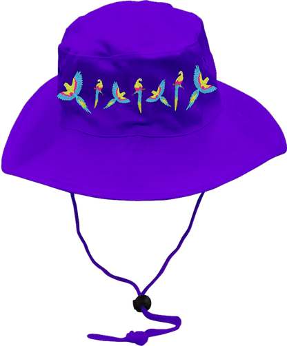 Majestic Macaw Wide Brim Hat