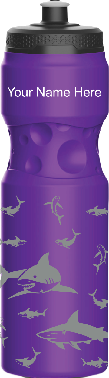 Swim With Sharks Water Bottles
