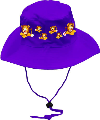 Leo Lion Wide Brim Hat
