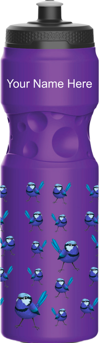 Blue Wren Water Bottle 12
