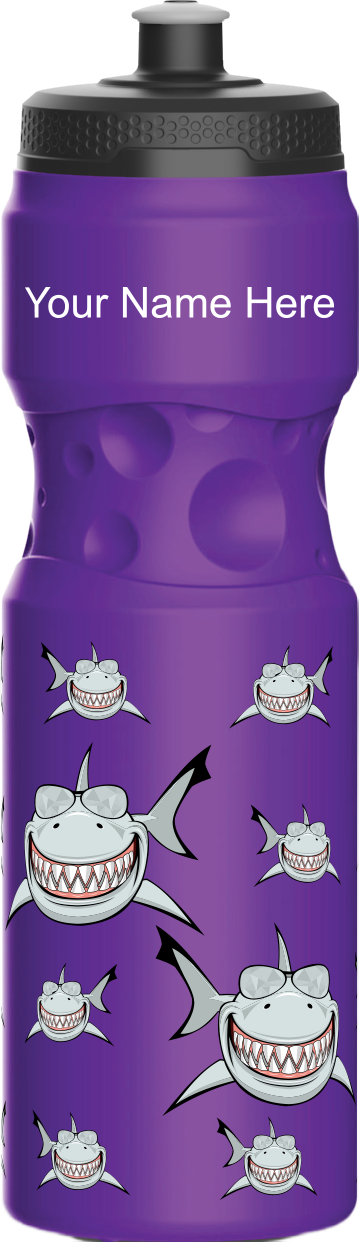 Snazzy Shark Water Bottles