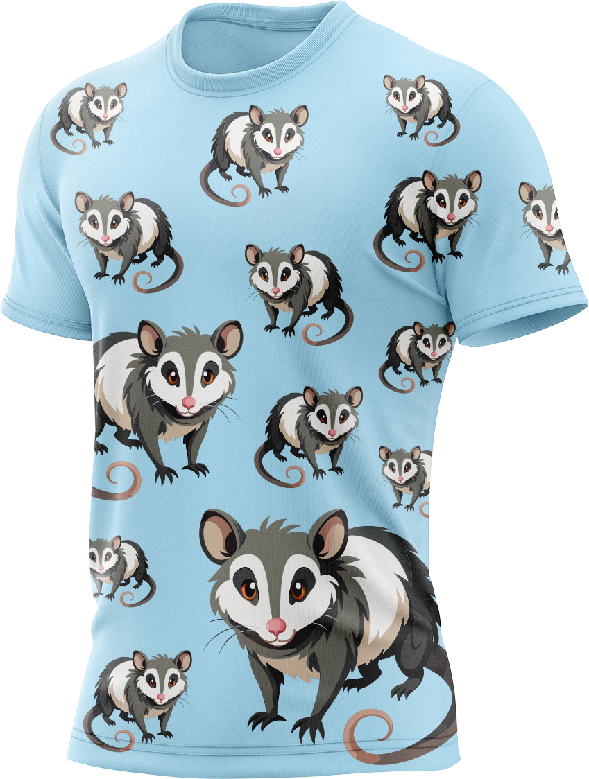 Pesky Possum Rash Shirt Short Sleeve