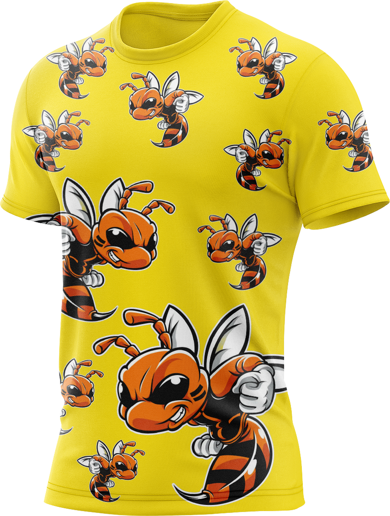 Chinchilla Wasp Rash Shirt Short Sleeve