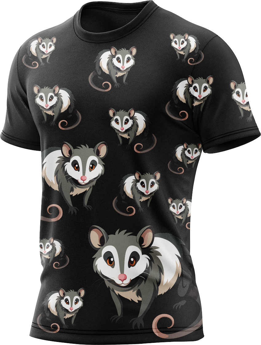 Pesky Possum Rash Shirt Short Sleeve