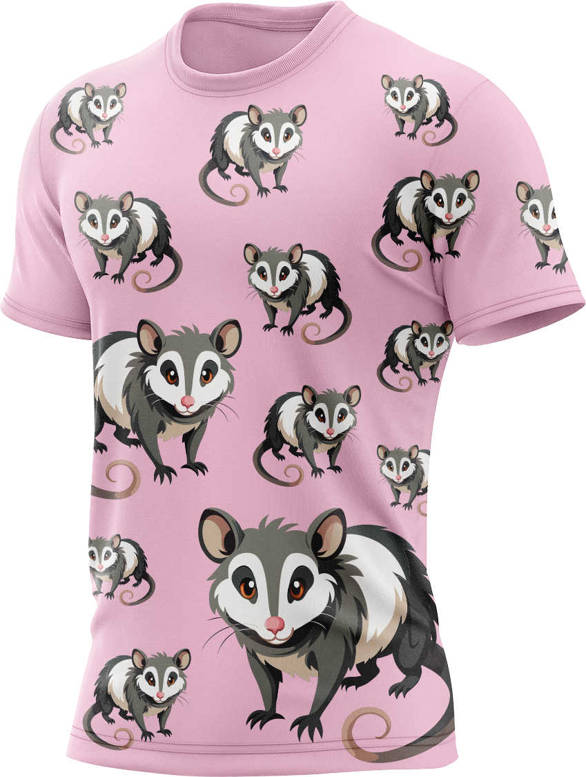 Pesky Possum Rash Shirt Short Sleeve