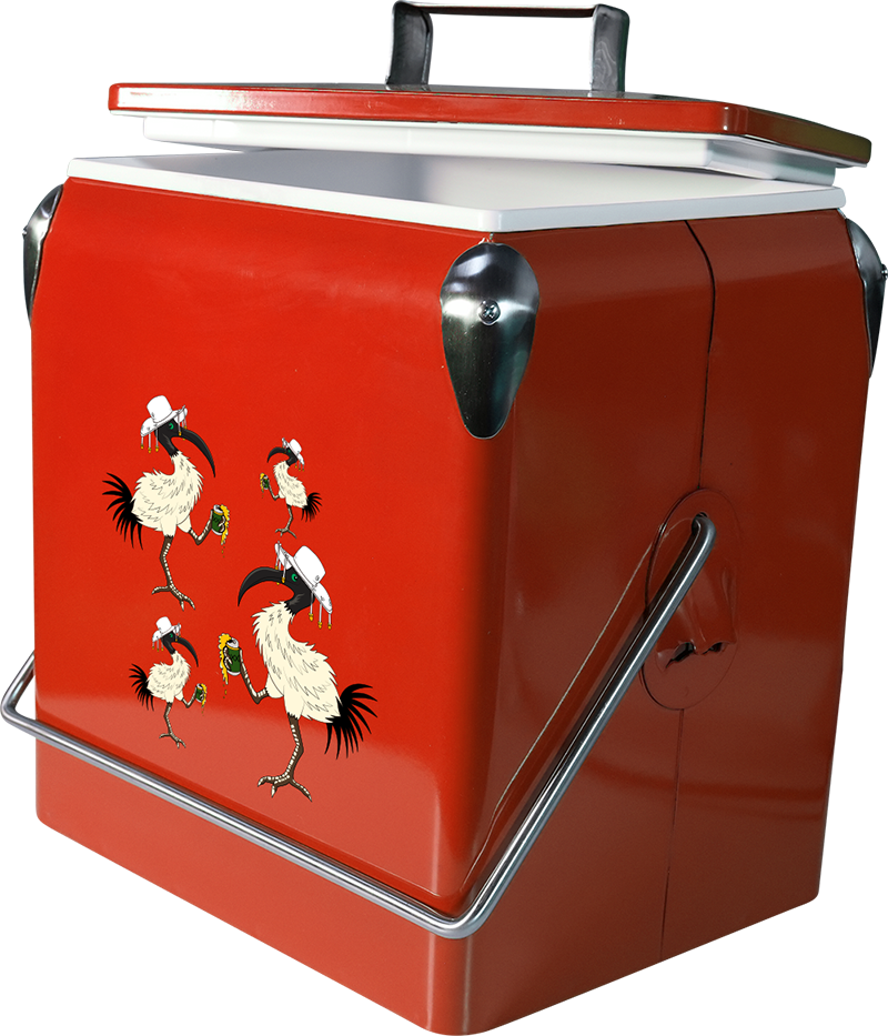 Bin Chicken Cooler Box