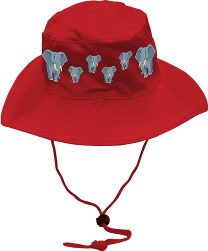 Ellie Elephant Wide Brim Hat