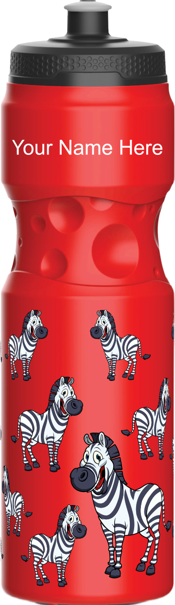Ziva Zebra Water Bottles