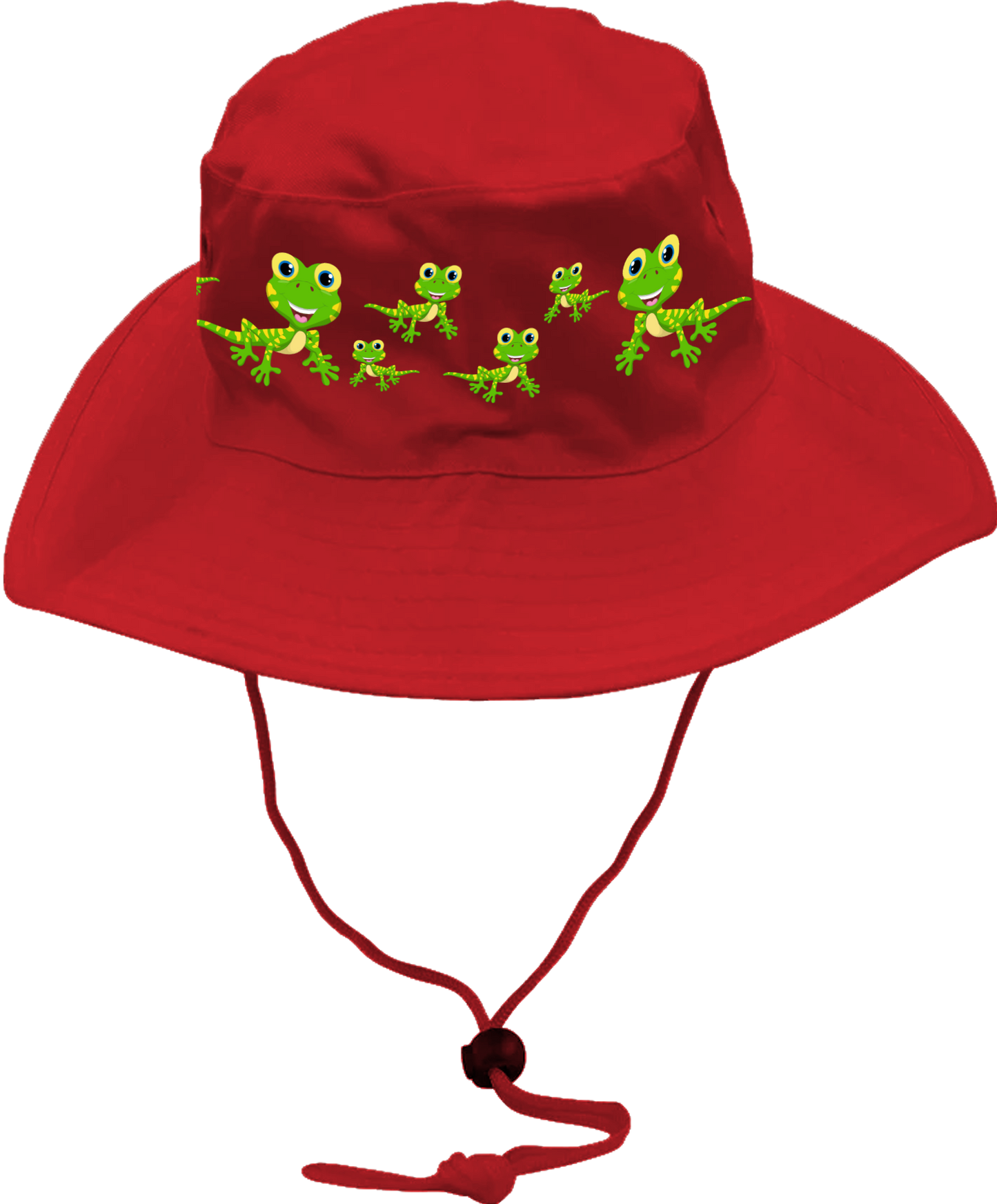 Indigenous Gecko Wide Brim Hat