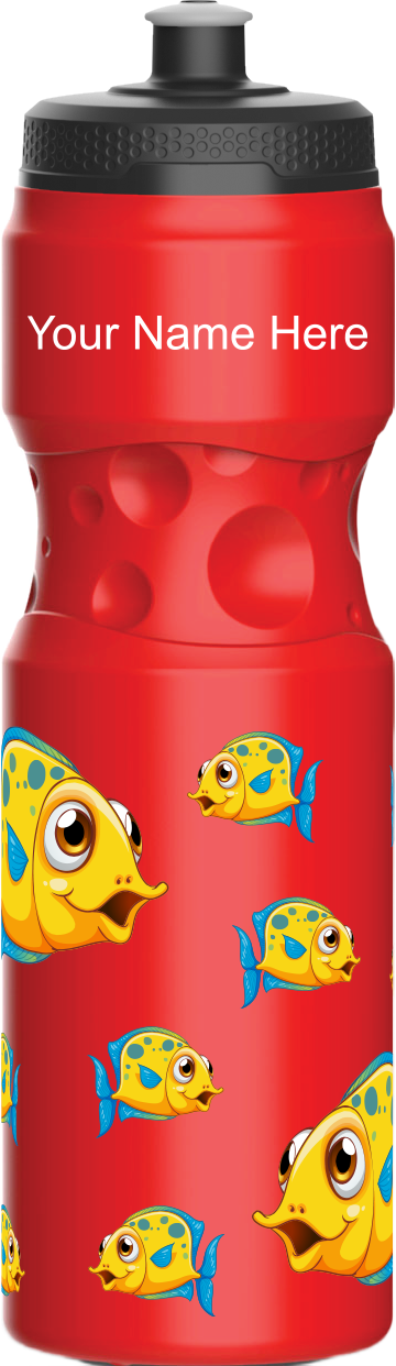 Fish Indigenous Design Water Bottles