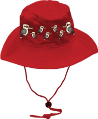Indigenous Kooky Kookaburra Wide Brim  Hat 1