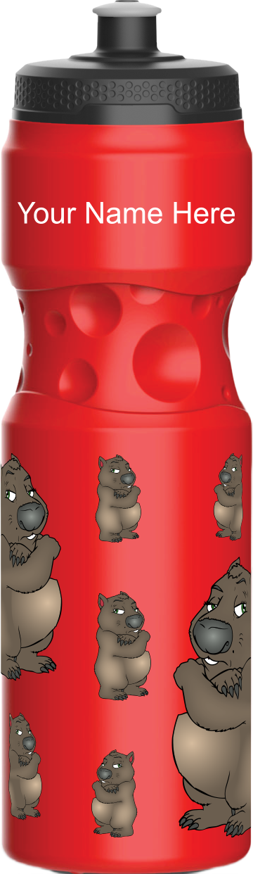 Wally Wombat Drink Water Bottles