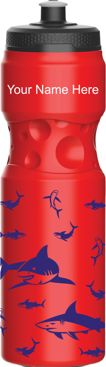 Swim With Sharks Water Bottles