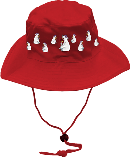 Ice Bear Wide Brim  Hat