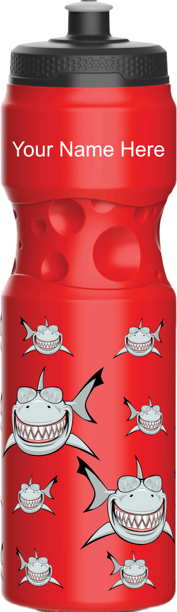 Snazzy Shark Water Bottles