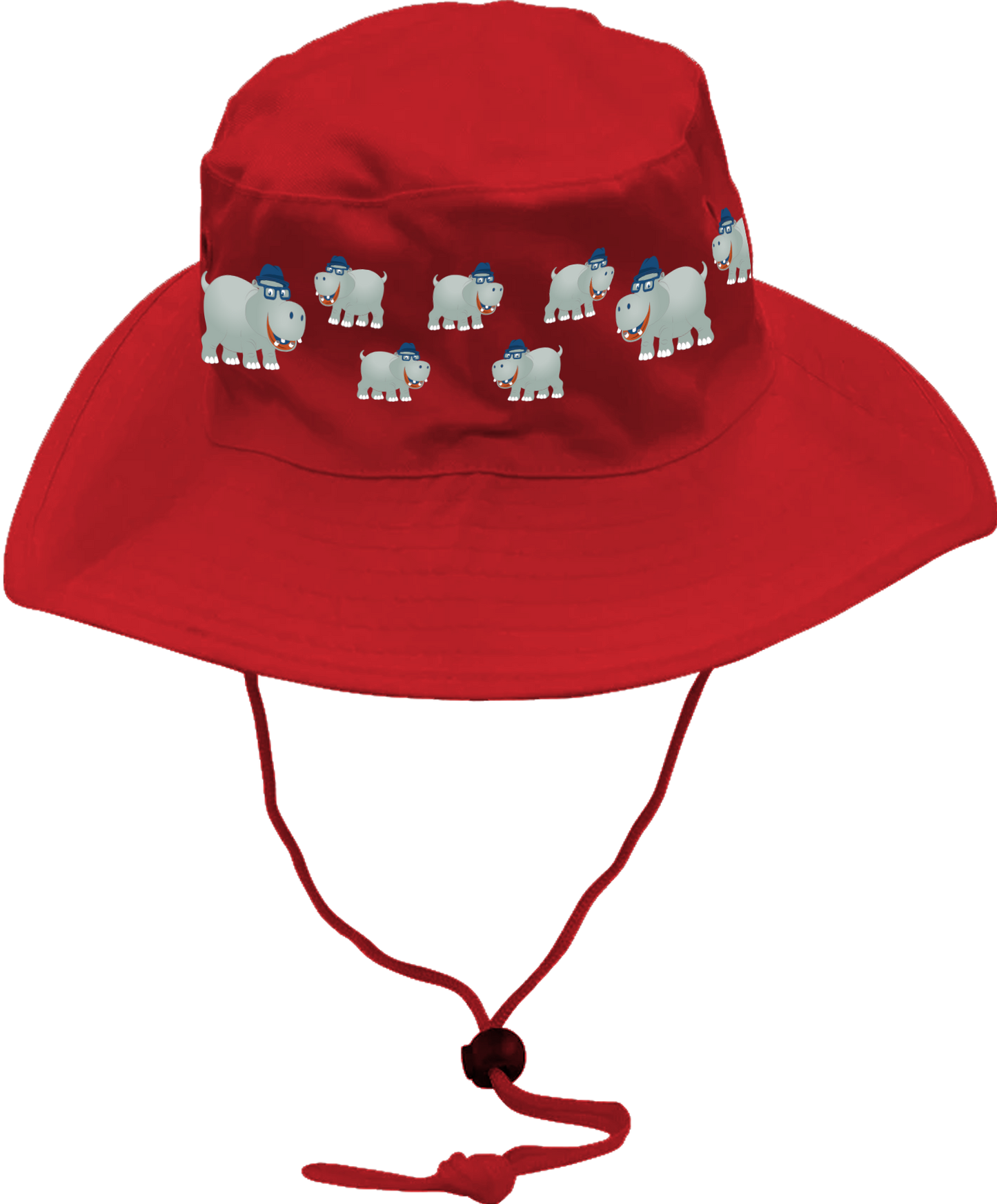 Hungry Hippo Wide Brim Hat