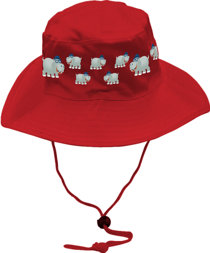 Hungry Hippo Wide Brim Hat