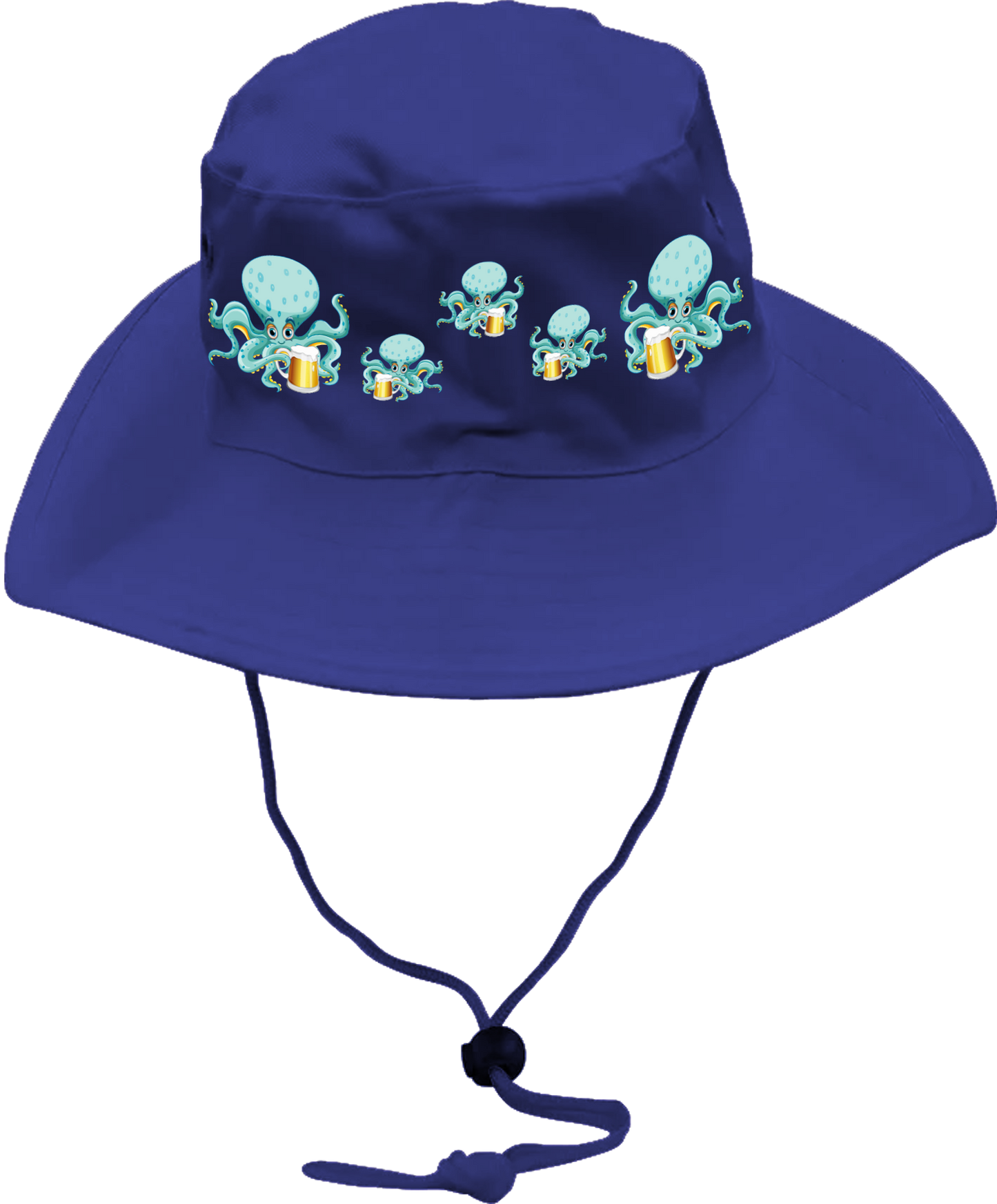 Octopus Wide Brim Hat