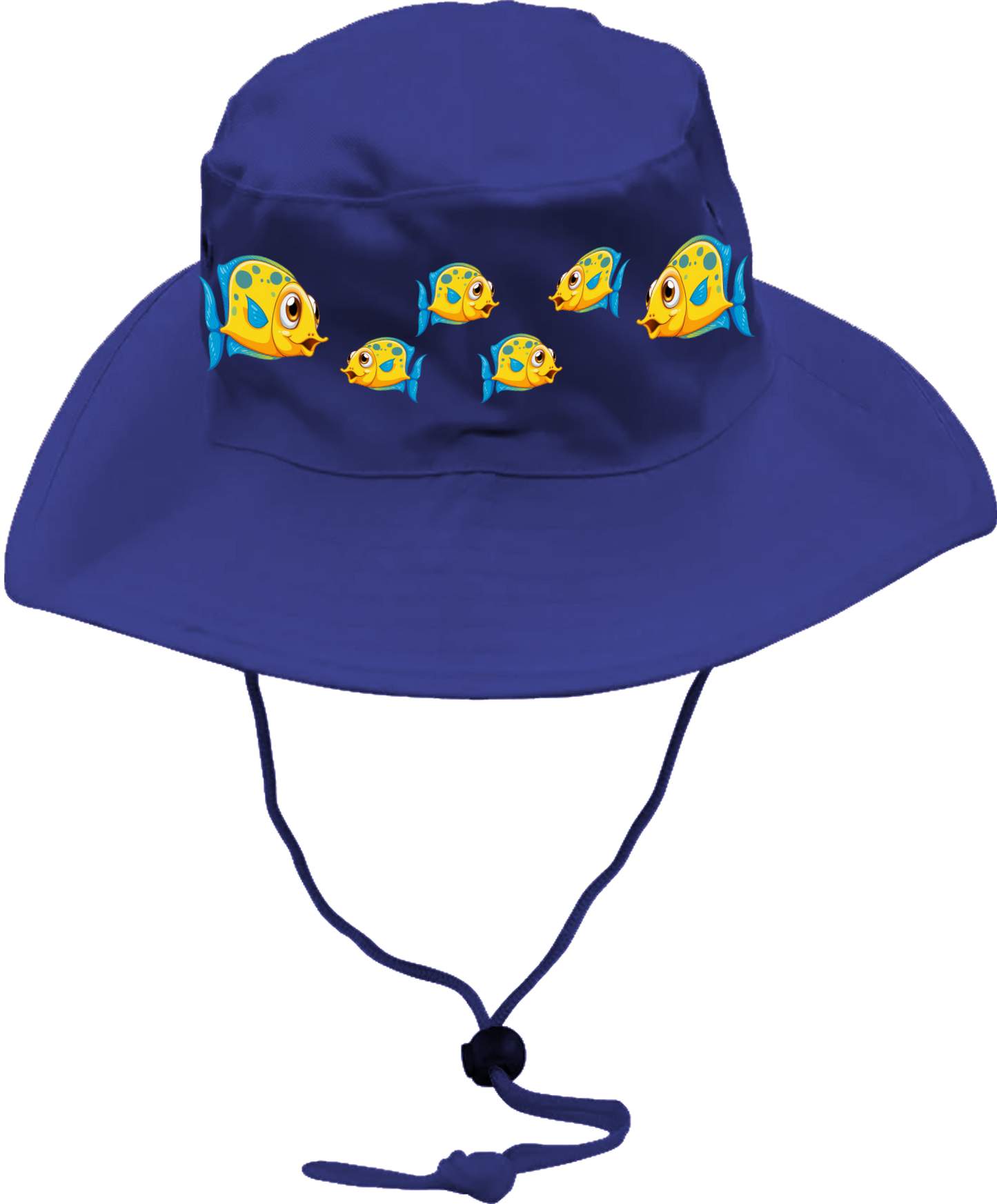 Indigenous Fish Wide Brim Hat