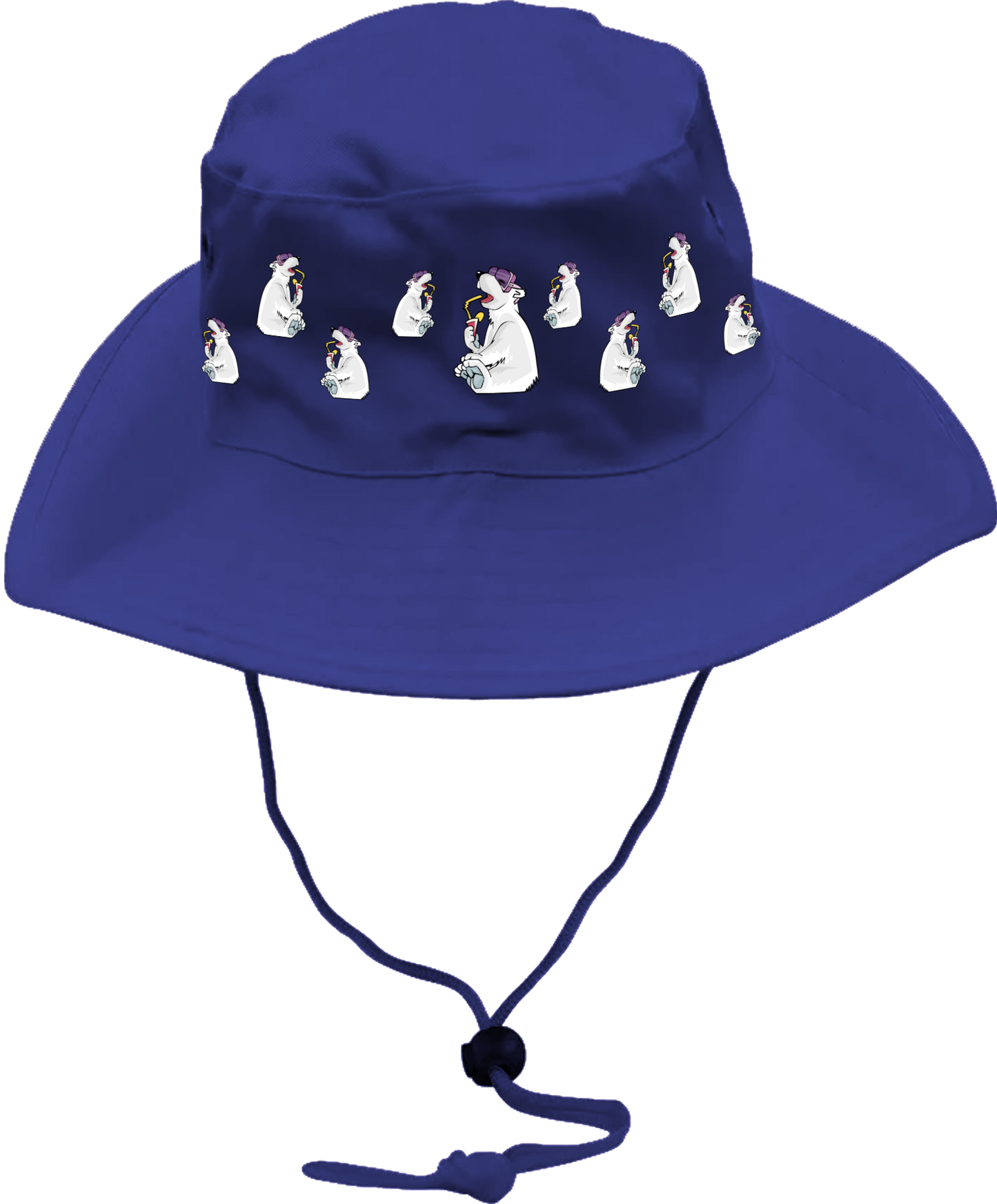 Ice Bear Wide Brim  Hat