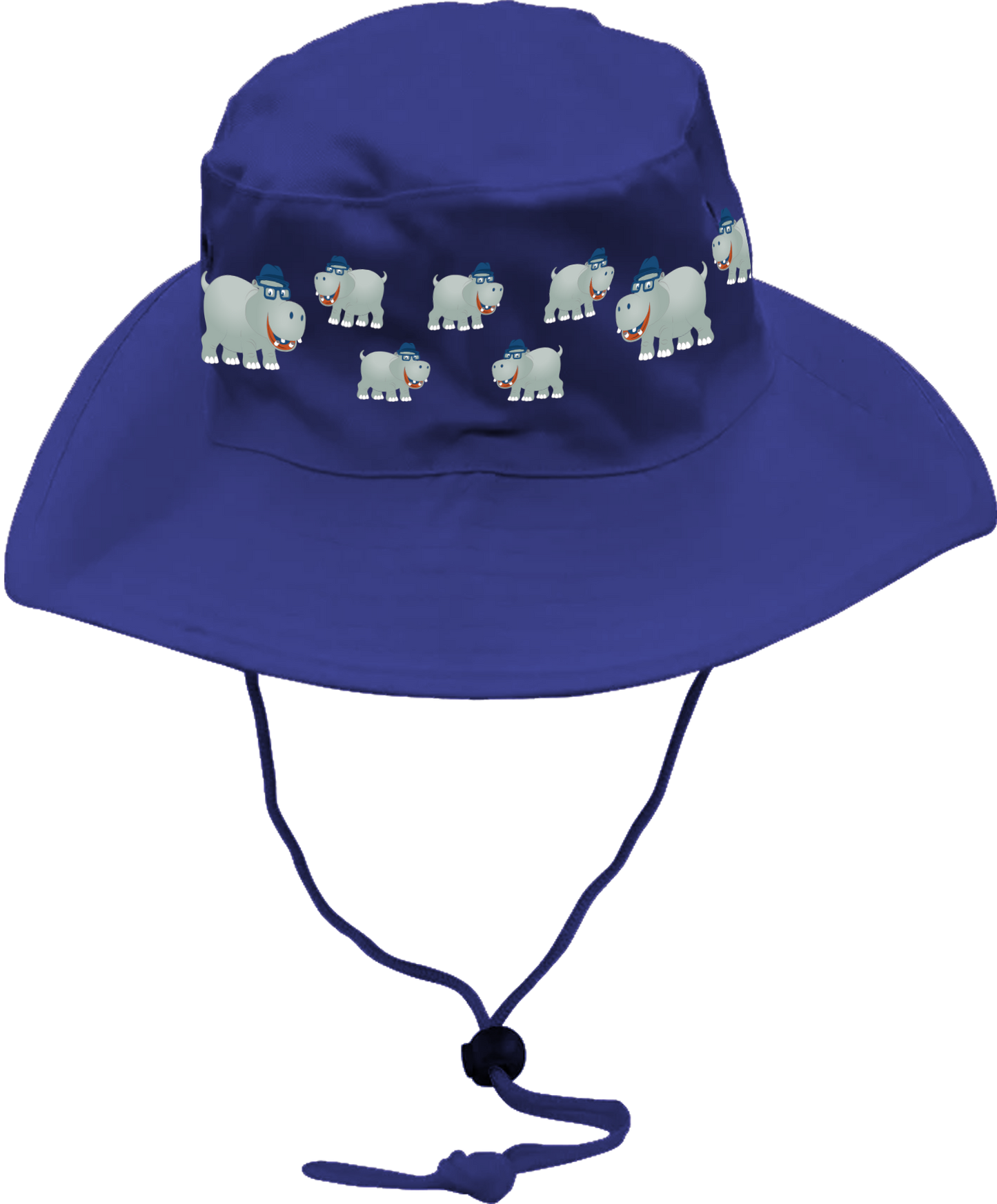 Hungry Hippo Wide Brim Hat